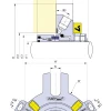 Balanced Latty seal (b236) | B 23612 B1U6V